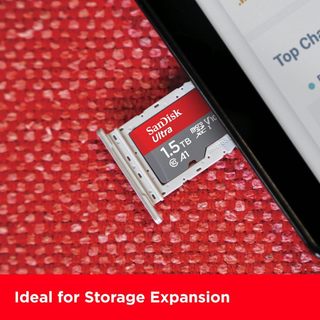 Thẻ nhớ MicroSDXC SanDisk Ultra A1 1.5TB (1500 GB) Class 10 U1 đọc 150MB/s ghi 35MB/s có adapter
