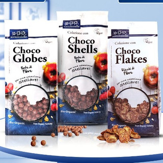 Ngũ cốc hữu cơ socola Sottolestelle Organic Cereals 275g