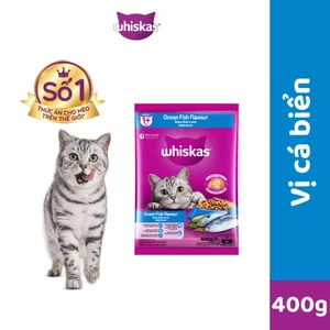 Thức ăn mèo Whiskas túi 400g