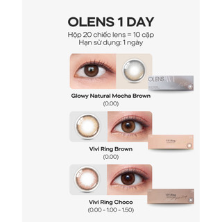 Kính áp tròng OLENS - Lens 1 ngày/1 tháng Hàn Quốc