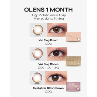Kính áp tròng OLENS - Lens 1 ngày/1 tháng Hàn Quốc