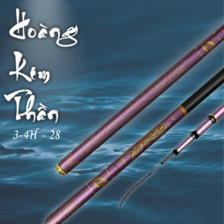 Cần Câu Hoàng Kim Thần 3H-4H Carbon 36T+40T – Siêu Nhẹ, Siêu Nhạy, Bền Bỉ