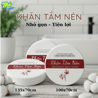 Khăn tắm du lịch, Khăn tắm dùng một lần nhỏ gọn, An toàn, Kích thước lớn 140x70cm