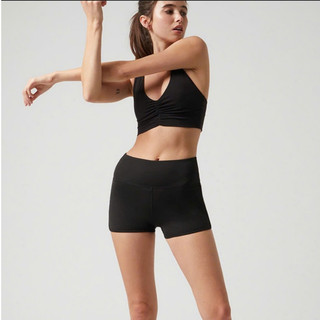 Quần short thể thao,quần tập gym,yoga cho nữ dáng ôm sát chất vải co giãn tốt hàng VNXK hãng PAS
