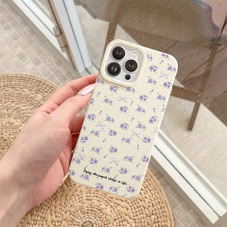 Ốp Lưng iPhone Mềm Thân Thiện Môi Trường Lavender Chống Sốc, Bảo Vệ Cam - iP 7/8/X/XS/11/12/13/14/15/16/17/Plus/Pro/Max