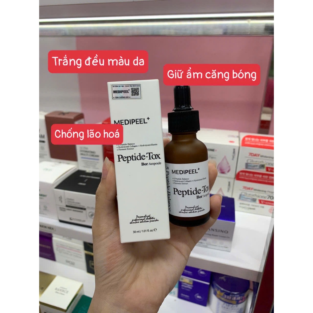 Bộ Serum + Kem dưỡng trắng da Medi-Peel Glutathione 600 Hàn Quốc Tinh chất làm sáng da ngừa thâm nám, căng bóng tự nhiên