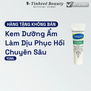 Combo 5 sản phẩm làm sạch và dưỡng ẩm cho da nhạy cảm Cetaphil: sữa rửa mặt 5/59ml, kem dưỡng 5ml