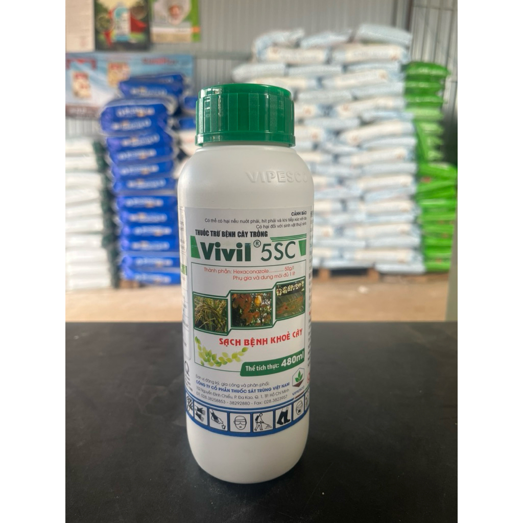 ANVIL VIVIL Vipesco 5SC- Chai 480ml- phòng trừ thán thư, nấm bệnh cho cây trồng