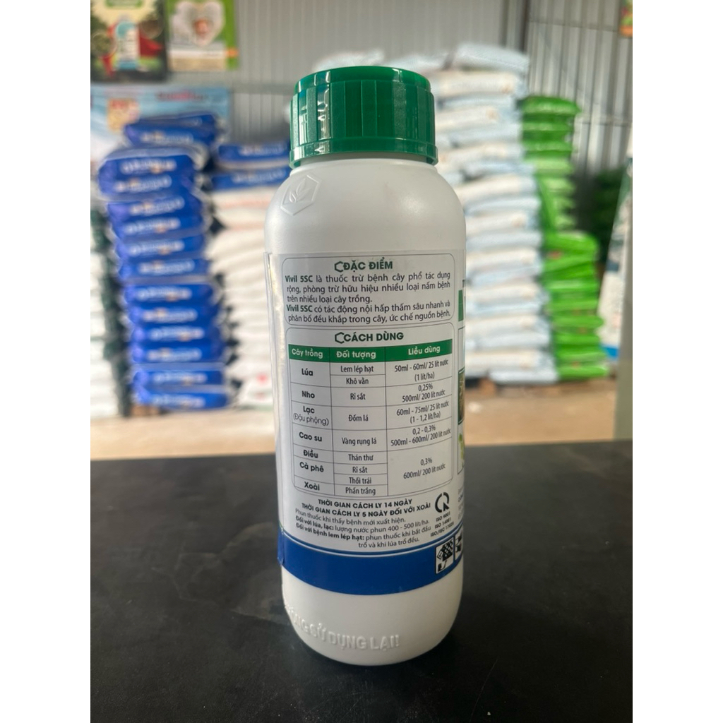 ANVIL VIVIL Vipesco 5SC- Chai 480ml- phòng trừ thán thư, nấm bệnh cho cây trồng