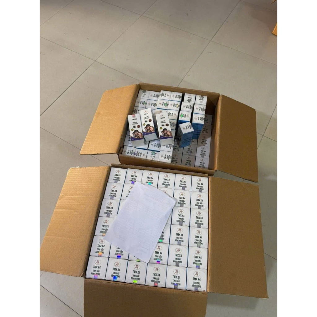 Tinh dầu răng miệng thảo mộc xanh X4, hỗ trợ giảm sâu răng, hôi miệng