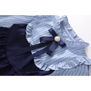 Váy Cho Bé Gái, Váy Sơ Mi Cho Bé Chất Liệu Cotton Mềm Mại Đi Học Đi Chơi Xinh Xắn