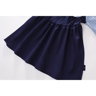 Váy Cho Bé Gái, Váy Sơ Mi Cho Bé Chất Liệu Cotton Mềm Mại Đi Học Đi Chơi Xinh Xắn