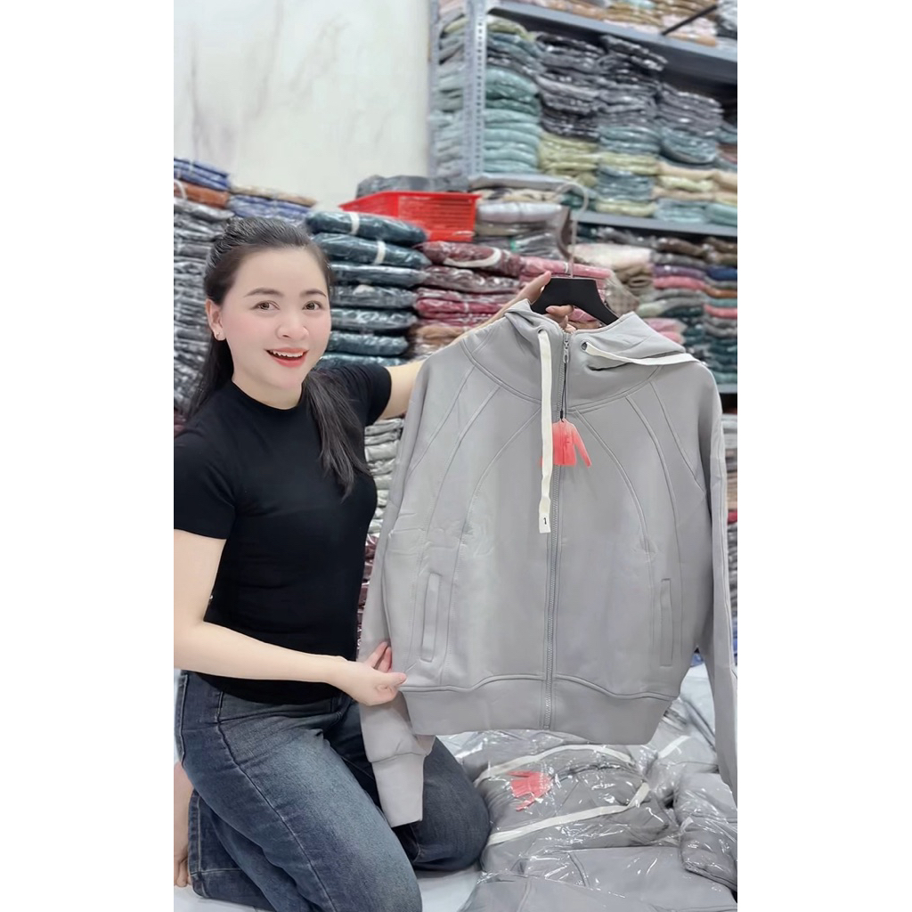 QUỲNH QUỲNH - [Form Boxy] Áo khoác nữ mẫu mới form boxy, Form rộng rãi thoải mái, Vải cotton pc mềm