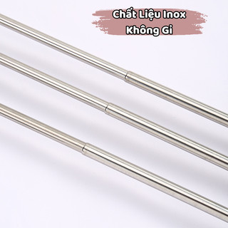 Cây Gãi Lưng, Massage Lưng Mô Phỏng Hình Bàn Tay Điều Chỉnh Linh Hoạt Từ 23-59cm, Chất Liệu Inox Không Gỉ An Toàn Cho Da