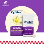 Men Vi Sinh Phụ Khoa Optibac tím For Women bổ sung lợi khuẩn chăm sóc vùng kín, tăng cường sức đề kháng phụ nữ(90 viên) — ảnh 1