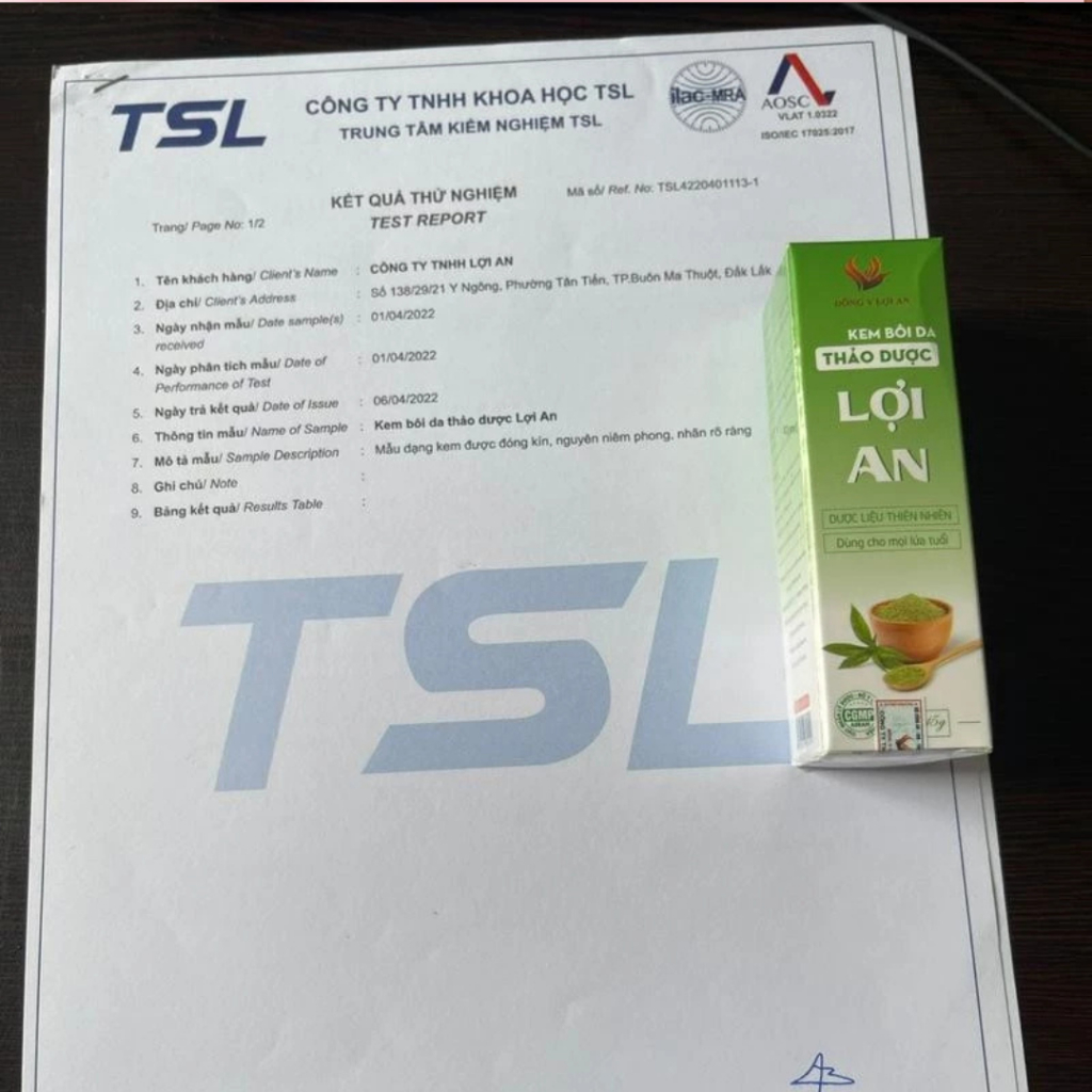 Kem Bôi Da Chàm Sữa An Lơi An chính hãng tuý 15g + quà tặng