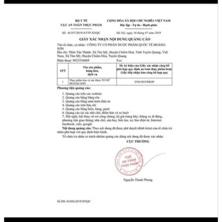 Viên uống trắng da bổ sung nội tiết tố nữ Hoàng Sơn