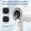 Quạt cầm tay mini, quạt làm mát cầm tay có thể sạc lại, có màn hình hiển thị kỹ thuật.