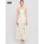 Đầm Thiết Kế Fleur Dress By Lasuzie Design Thiết Kế 2 Dây Dáng Dài Nữ Tính Dự Tiệc Tầng Xếp Bồng Bềnh Sang Trọng