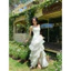 Đầm Thiết Kế Fleur Dress By Lasuzie Design Thiết Kế 2 Dây Dáng Dài Nữ Tính Dự Tiệc Tầng Xếp Bồng Bềnh Sang Trọng