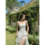 Đầm Thiết Kế Fleur Dress By Lasuzie Design Thiết Kế 2 Dây Dáng Dài Nữ Tính Dự Tiệc Tầng Xếp Bồng Bềnh Sang Trọng