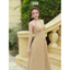 Coffee Dress Đầm yếm xòe maxi kaki dày dặn thiết kế rã thân tôn dáng hiệu quả