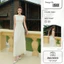 VIVIENNE LACE DRESS - Đầm maxi ren họa tiết lạ mắt vải re cao cấp phối viền lụa tinh tế