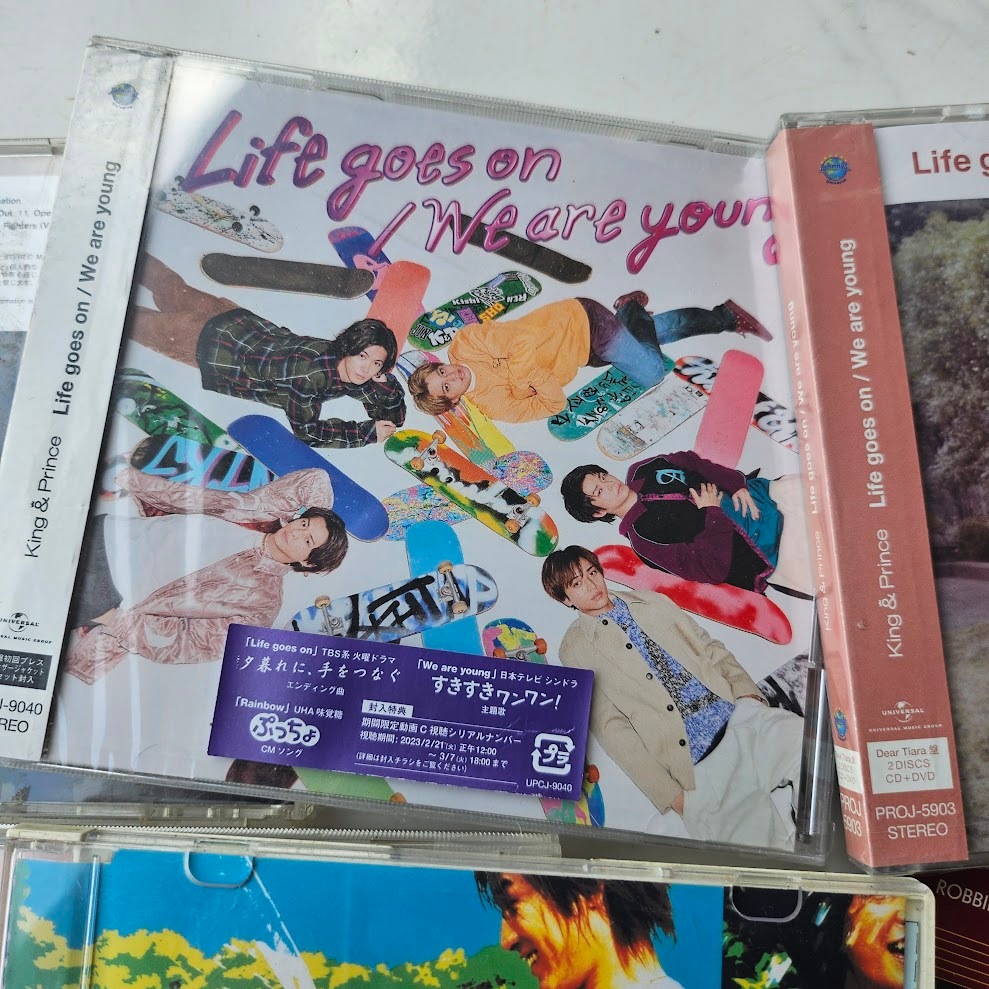 Đĩa CD nhạc nhật ngẫu nhiên hàng Nhật sưu tầm