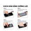 Kính cường lực không viền vô cực trong suốt cho IPhone 15 16 17Promax Pro Air