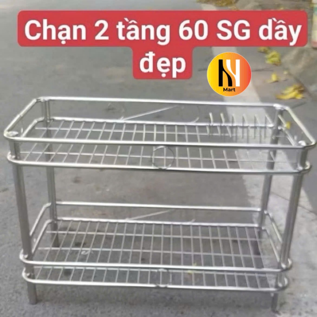 Chạn úp bát đứng/Kệ bát treo 2 tầng 3 tầng INOX đủ size | Shopee Việt Nam