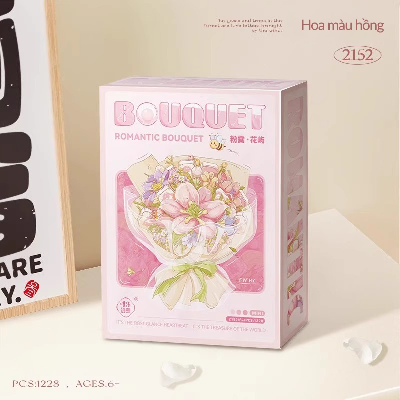 【3 IN 1】Mô Hình Hoa  Vĩnh Cửu AYYKX - Quà Tặng Ý Nghĩa + Đồ Chơi Giải Trí + Trang Trí Nhà Sang Trọng