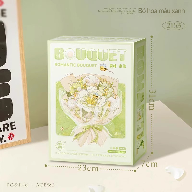 【3 IN 1】Mô Hình Hoa  Vĩnh Cửu AYYKX - Quà Tặng Ý Nghĩa + Đồ Chơi Giải Trí + Trang Trí Nhà Sang Trọng