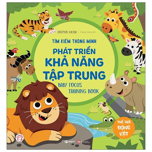 Sách Tìm Kiếm Thông Minh - Phát Triển Khả Năng Tập Trung - Phương Tiện Giao Thông, Thế Giới Động Vật,...