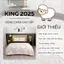Chăn lông cừu 3 lớp đại hàn mẫu mới King Lasante 2.1x2.5m rộng rãi, dày dặn, siêu ấm