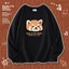 Áo Sweater Unisex HappyFamily Họa Tiết Chú Cáo Đáng Yêu Chất Cotton 100 Cao Cấp