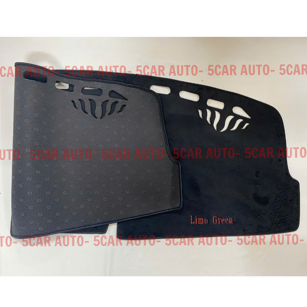 Thảm taplo Nhung/Da Carbon Vinfast Limo Green/MPV7 chống nóng hiệu quả, chống chói, thẩm mỹ đẹp, chuẩn khít form xe