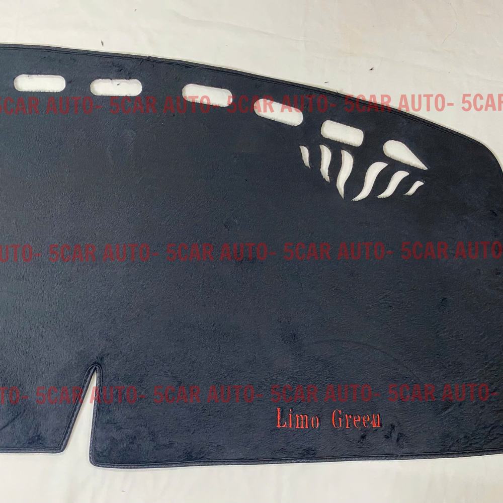Thảm taplo Nhung/Da Carbon Vinfast Limo Green/MPV7 chống nóng hiệu quả, chống chói, thẩm mỹ đẹp, chuẩn khít form xe