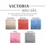 Chăn lông cừu cao cấp Pháp LASANTE' Victoria 2m1 x 2m4 mềm mại nhiều màu 3 lớp dày dặn siêu ấm