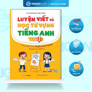 Sách - Luyện Viết Và Học Từ Vựng Tiếng Anh Lớp 1