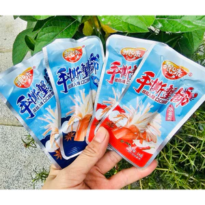 hộp 50 gói thanh cua tẩm cay ăn liền 1 gói 14gr