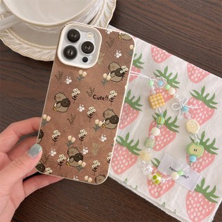 Ốp Lưng iPhone TPU Họa Tiết Da Mềm Lucky Flower Chống Sốc, Bảo Vệ Camera - iP X/XS/11/12/13/14/15/16/17/Plus/Pro/Max/Air