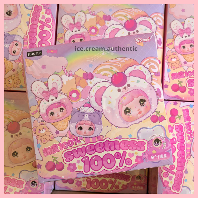 [Hỏa tốc HCM] Blindbox Nommi v9 Genuine Nommi sweetness 100% chính hãng