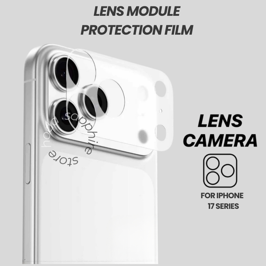Bộ Miếng Dán Nano Trong Suốt Bảo Vệ Cụm Camera Chống Trầy Xước Cho Iphone 17 Pro Max