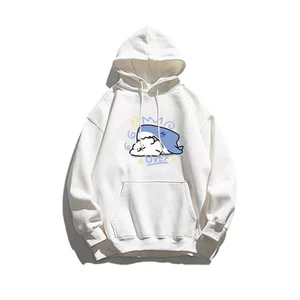 Áo Hoodie HappyTee Unisex Form rộng Cá Mập Dễ thương Chất Nỉ Cao cấp nhiều màu sắc