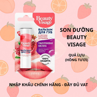 Son dưỡng môi Beauty Visage có màu, dưỡng ẩm, chống nứt nẻ, căng mọng hồng môi của Nga
