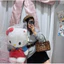 Dễ Thương Mèo KT Sang Trọng Đồ Chơi Hello Kitty Búp Bê Gối Cho Bé Gái Quà gấu bông 40cm/60cm/80cm