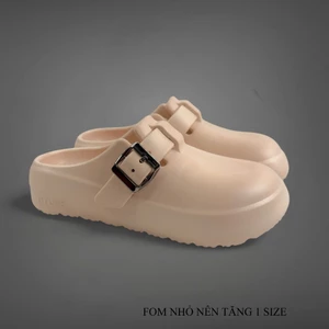 Dép sandal bít mũi bánh mì nữ kiểu dáng phong cách thời trang hàn quốc thoáng khí êm chân nhẹ D7732