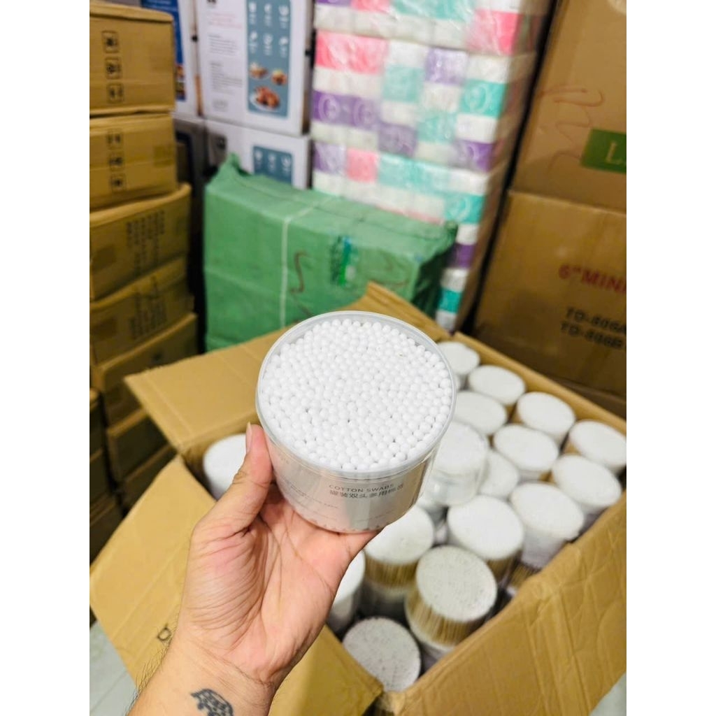siêu sale combo 3 hộp Tăm bông tiện lợi/hộp 500 cây