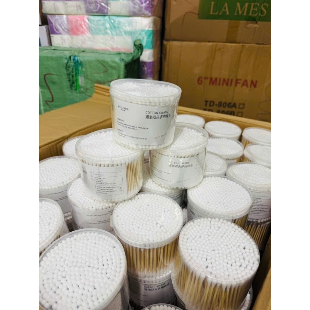 siêu sale combo 3 hộp Tăm bông tiện lợi/hộp 500 cây