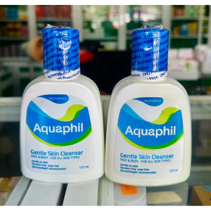 Sữa Rửa Mặt Aquaphil DHG Chai 125ml cho da nhạy cảm sạch dịu nhẹ